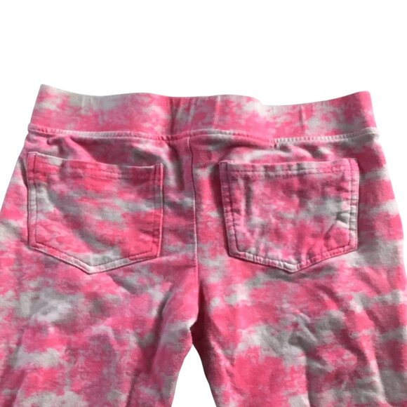 Freestyle Revolution Girls Pink Tie Dye Bermuda Shorts Size 12 Elastic Waist - Picture 8 of 10